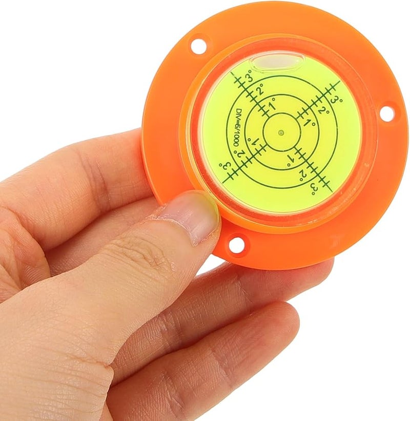 مستوى الفقاعة الصغير 60 × 15 مم مع قاعدة أداة التسوية الدقيقة للحامل الثلاثي ومشاريع DIY - Image 2